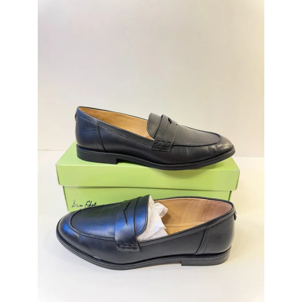 Sam Edleman Mens Dress Shoes Black Leather US 7.5